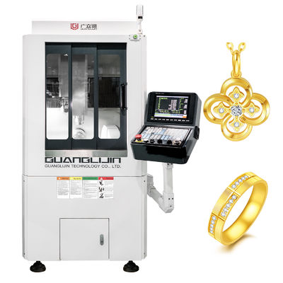 G7-380 Zevenassige slijpmachine voor sieradenbewerking
